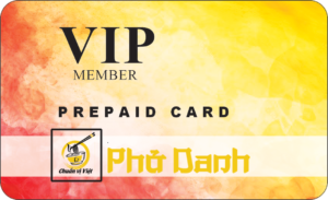 THE PREPAID CARD PHO DANH